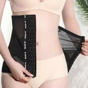 [라일리여성언더웨어] Rly 블랙 뱃살보정 똥배보정 허리압박복대 허리쉐이핑