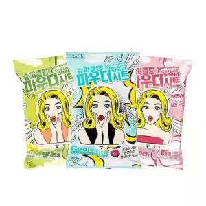 슈퍼 쿨링 파우더 시트 15매 x 5 코스트코 두레샵2605