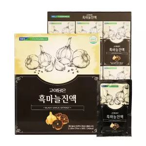 고이담은 흑마늘진액(파우치포장) 70ml 30포 국산