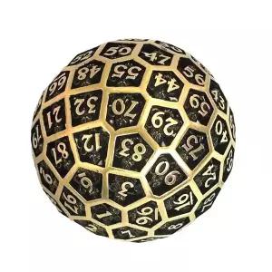 DND 주사위 거대 100면체 주사위 D100 속이 빈 TRPG 던전 던전앤드래곤즈 COC 런닝팀 보드게임
