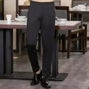 유니 주방 작업용 바지 허리 밴딩 셰프 작업복 요리사 웨이터 카고 케이터링 구내식당 카페 제빵용