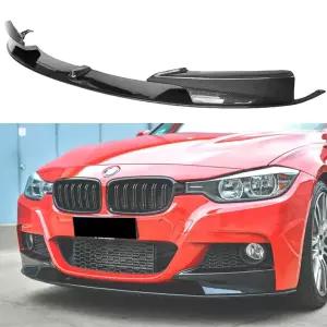 2PCS 2013  BMW 호환 3 시리즈 F30 F31 328i 330i 335i 340i 320d 330d MP 프론트 스포일러 범퍼 립 스플리