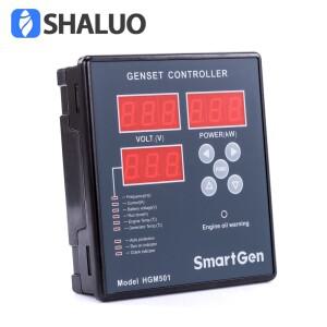 SmartGen HGM501 스타트 스톱 발전기 컨트롤러 모듈 디젤 가솔린 LED 디지털 디스플레이 제어판 부품 DC 9-