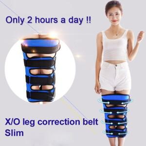 O/X 유형 다리 뼈 무릎 교정 가능한 벨트 밴드 자세 성인 어린이를위한 사용하기 쉬운