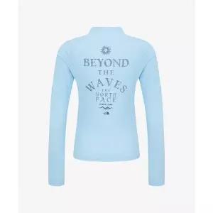 [노스페이스]여름의류 물놀이 NJ5JS31C 여성 서프 래쉬가드 집업 PASTEL BLUE 531C 6177457