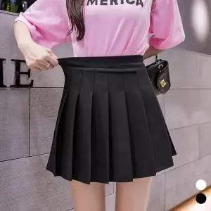 [라일리여성의류] Rly 플리츠 주름 미니스커트 여성 밴딩스커트 블랙 검