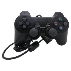 소니 플레이스테이션 2 및 PS1 / Psone, 블랙과 호환되는 NEXiLUX PS2 컨트롤러