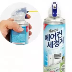 에어컨 세정제 330ml 1p 먼지 냄새제거 탈취제 청소 스프레이 클리너 벽걸이