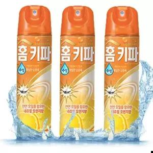 모기에어졸 홈키파 수성 모기향 오렌지향 3개