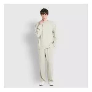 JAJU/자주 남 코지 라이트 라운지 팬츠 카키그레이 298253