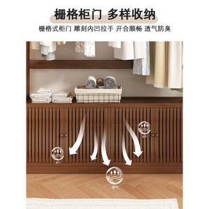 시스템 행거 서랍장 도어 옷걸이 동일 메 꾸미기행거 4도어 130cm 시스템장 길이 토토스테이행거 메인컷과 그리드 조립하다 호두색