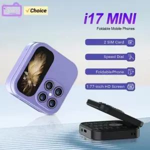 i7 2G 접이식 미니폰 듀얼 SIM 77인치 HD 화면 휴대폰 손전등 급속 전화 FM 블루투스 소형 선물용