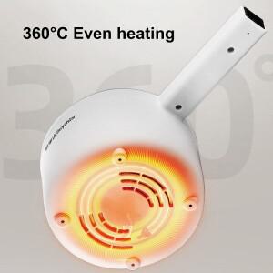 2.5L /3L  전기 요리 냄비 스틱 프라이팬 홈 대용량 주방 도구 600W