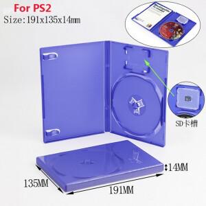 PS2 게임 보호 상자 디스크 커버 케이스 교체에 대 한 20pcs CD DVD 스토리지 박스