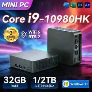 2026 미니 PC 게이밍 인텔 코어 i9 0980HK i3 600U WIFI 6 BT52 특수 컴퓨터 윈도우 프로 SSD TB RAM 6GB