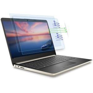 (2PCS 팩) hp호환 14인치 노트북 화면 보호기 /hp호환 파빌리온 X360 14 크롬북 스트림 프로북 14 눈 보호 컴퓨터 모니터