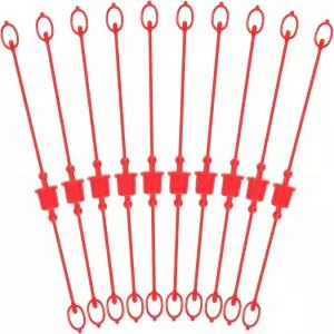 톤디아모 10세트 유압 더스트 캡 플러그 퀵 커플러 커버 호스 남성 및 1/2인치 평면 커플링과 호환되는
