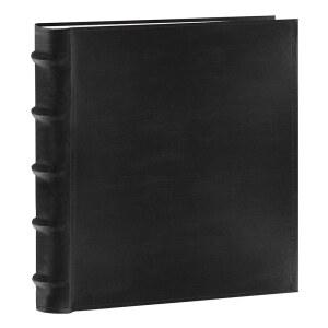 파이오니어 사진 앨범 CLB-246 /BK 200포켓 유럽 본딩 가죽 4 x 6인치 프린트, 블랙