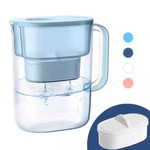 워터드롭 PT-07B 필터 피처 10컵 NSF 인증 200갤런 수명 커피 및 차 맛 개선 PFOA/PFOS 염소 감소 5배 연장