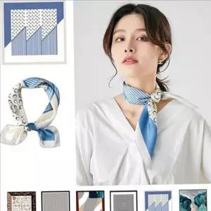 장식 미니 스카프 패션 쁘띠 스카프 가방 손잡이 가을 장식 스카프