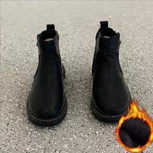 겨울 남성 방한 첼시 부츠 워커 남성 데일리 첼시 부츠 겨울 방한
