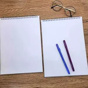 A4 무지 노트 공책 필기노트 스프링공책 스프링