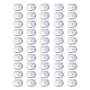 이주 50Pcs 스케이트 스페이서 휠 베어링 롤러 신발 스케이트보드 스쿠터 쿼드 인라인