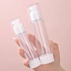 밀폐형 압착 공병 화장품 소분 진공 펌프 15ml