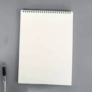 스프링공책 A4 무지 상철 노트 종이 스프링공책 줄노트