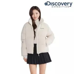디스커버리 익스페디션 올리브 글로우 다운 숏패딩 DWDJ93056 285711
