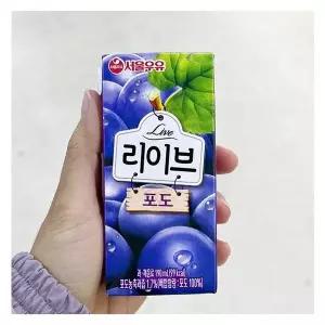 29294861-서울우유 리이브 포도 190ml x 5개 e31506