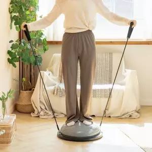 홈트 밸런스 돔볼 코어 실내운동 발란스 하프짐볼 홈트레이닝기구 밸런스볼 (W90E260)