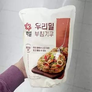 29278446-백설 우리밀 부침가루 500g d89127