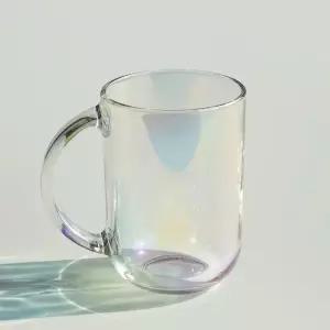 오로라 글라스 2P세트 내열유리 머그컵 320ml 2P 감성 술잔세트 (WBB5207)