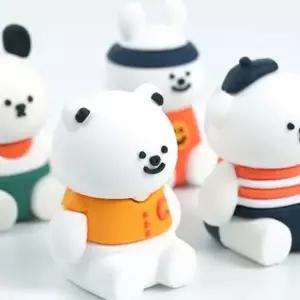 귀여운연필깎이 장식용연필깎개 귀여운 피규어 8p 깔끔한