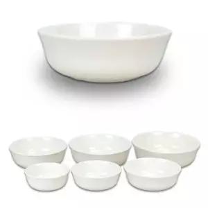 멜라민 대접 비빔밥 라면 국수 그릇 19x6.5cm 14호 콩국수그릇 (WAC0252)