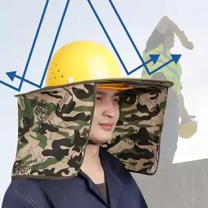 학교 목그늘 그늘막 안전모썬블럭 여름 안전모햇빛가리개 안전모그늘막 안전모 썬캡 하니A1