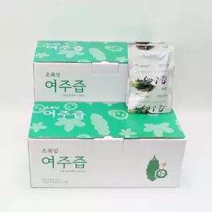 여주즙 1박스(100ml 30팩) 몸에좋은 간편 파우치 소포장 휴대용 엑기스 원액 여주 진액