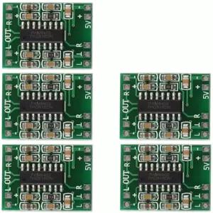 HiLetgo 5pcs PAM8403 2X 3W 미니 디지털 전력 증폭기 보드 AMP 클래스 D 2.5-5V 입력
