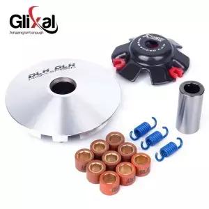 GY6 125cc 고성능 레이싱 DLH 변속기 키트 롤러 웨이트 포함 152QMI 157QMJ 스쿠터 모페드용 풀리 구동