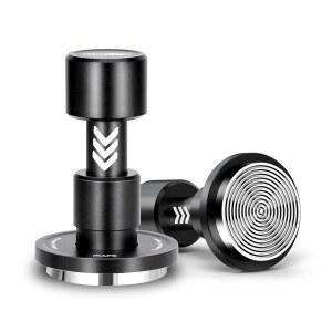 사운드 피드백이 포함된 IKAPE 58.35MM V6 임팩트 에스프레소 변조기 15파운드/30파운드 교체 가능 스프링 트리플 스프링 시스템이 하이 58MM 이상의 포터필터 장착
