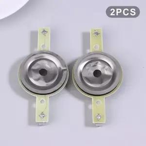 2개입 25.4MM 트위터 보이스 코일 원형 스피커 트레블 혼 티타늄 필름 구리 도금 알루미늄 다이어프램 수리