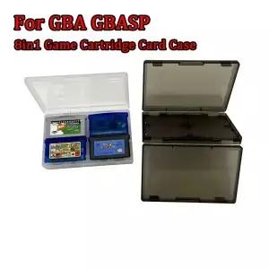 GameBoy GBA SP 게임 카드 보관함 더블 레이어 통합 디자인 용 올인원 투명 카트리지 케이스 쉘