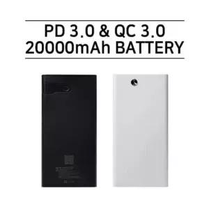 고속 PD C타입 MPLUS 보조배터리 18W 20000mAh M-22Q