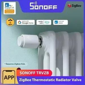 SONOFF TRVZB 지그비 온도조절식 라디에이터 밸브 동글 E 브리지 P 스마트 홈 난방 환경 보호 원격 그룹