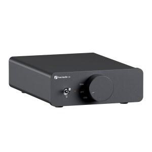 FOSI 오디오 Q6 미니 데스크톱 DAC 가정용 스테레오 앰프 및 헤드폰 앰프용 USB C 디지털-아날로그 변환기 광/코축 입력 RCA 출력/서브아웃 고해상도 32BIT /768KHZ DSD512