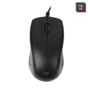 블랙색상마우스 FOR LG) 유선마우스 LGC-M1000(블랙)