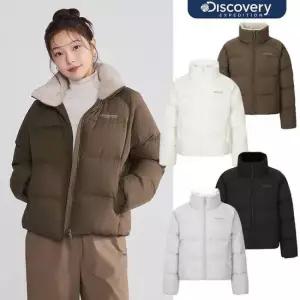 디스커버리 익스페디션 25FW인기역시즌 올리브 글로우 구스다운 숏패딩 DWDJC3056 285710