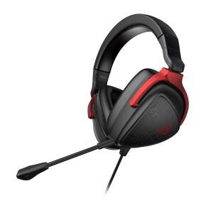 ASUS ROG 델타 S 코어 유선 3.5MM 게이밍 헤드셋 마이크 U2013 40MM 에센스 드라이버 가상 7.1 서라운드 사운드 디스코드 인증 붐 마이크 경량 PC PS5 PS4 XBOX 스위치 모바일용 - 블랙