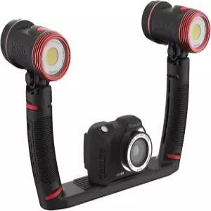 SeaLife Micro 3.0 Pro Duo 5000 세트 수중 카메라 및 듀얼 라이트 사진 비디오 간편한 설정 무선 전송